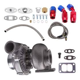 Bfo 9p0tzm T70 .70 A/r T3 V Band Flange Universal Turbocharger Up To 500hp Complete Turbine