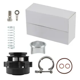 B5lpo4 Bfo 50mm 35psi Boost Blow Off Valve Aluminum Flange Stainless Steel V-band Clamp Kit