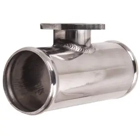 Coln5z Bfo 2.5 Inch 63mm Aluminum Blow Off Valve Bov Adaptor Flange T-pipe Tube Type New
