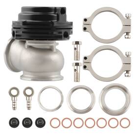 Bfo Dx4so1 38mm External Wastegate Aluminum Flange V-band Clamp Kit 22psi Spring