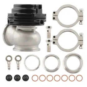 Dx4so1 Bfo 38mm External Wastegate Aluminum Flange V-band Clamp Kit 22psi Spring