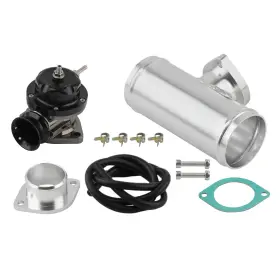 Fhw6nl Bfo Universal Billet Aluminum Type-rs Blow Off Valve Bov Kit 2.5 Inch Flange Tube Pipe