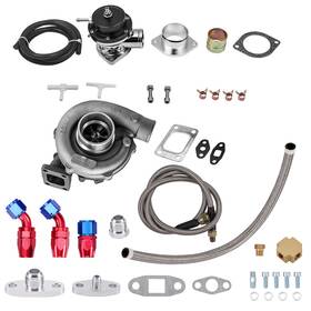 Bfo Kgary5 T04e T3/t4 A/r.63 400 Hp Turbocharger Oil Return Feed Line Type-rs Bov Kit