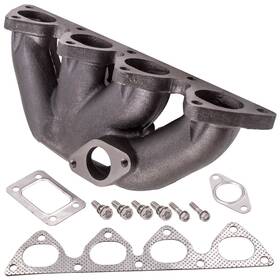 Bfo Lydjz5 Cast Iron Turbo Manifold For Honda Civic 1988-2000 B16/b18 Gasket New