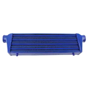 Ob1nd4 Bfo Universal Turbo Front Mount Intercooler 27ftft X 7ftft 2.5ftft Tube And Fin Blue
