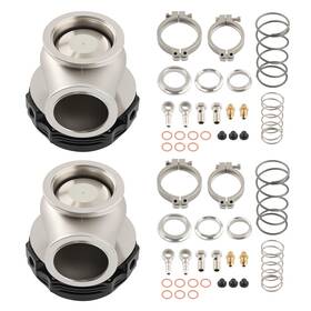 Bfo Py7wse 2x Universal 44mm External Blow Off Valve For Turbo Wastegate Black Steel