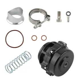 Qncfs8 Bfo Black 50mm Blow Off Valve Bov Up To 24psi Boost Pressure 6psi 18psi Springs