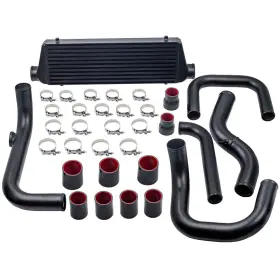 R7dl92 Bfo Turbo Intercooler 2.5 Inch Inlet/outlet Pipes Coupler For Honda Civic 1992-2000