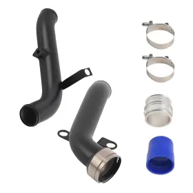 Rdgo9l Bfo Aluminum Turbo Discharge Pipe Conversion Kit For Vw Golf Gti Mk5 Audi Tt A3 2.0t