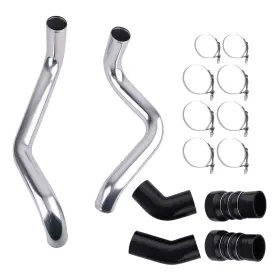 Y5nq9d Bfo Turbo Intercooler For Silverado 2500/3500 Hd/gmc Sierra 2002-2004 Silvery Black