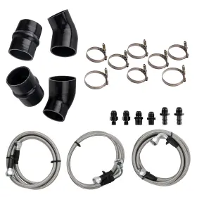 Zgpc1w Bfo Silicone Intercooler Hose Transmission Cooler Lines For Dodge Ram 1996-2002