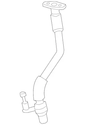 11-42-8-089-005 Bmw Genuine Oil Return Tube