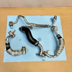 11-42-8-626-653 Bmw Ft12-18 528i 320i N20 N26 Turbo Turbocharger Oil Coolant Lines Pipes Set Oem
