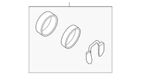 11-65-5-a7a-286 Bmw Genuine Wastegate Repair Kit