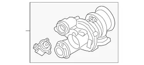 11-65-7-887-116 Bmw Genuine Turbocharger