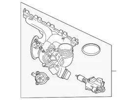 11-65-8-629-966 Bmw Genuine 2020-2024 - Turbocharger