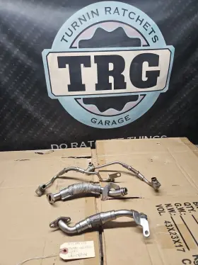 11427562798 Bmw 11427562797 06-15 E90 3 Series N54 Twin Turbo Turbocharger Oil Feed Lines