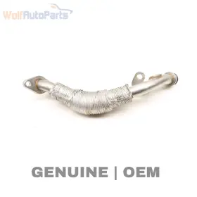 11427581809 Bmw 2011-2012 740li 3.0l - Turbo Oil Pipe / Line Outlet 7581809
