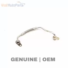 11427585402 Bmw 2008-2019 X6 - Turbo Oil Line / Pipe Inlet 7585402