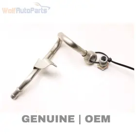 11537615492 Bmw 13-17 550i Gt Xdrive 4.4l - Left Turbo Coolant Hose / Line Pipe Return