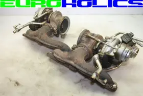 11657576985 Bmw Pair F01 750li 09-12 N63 4.4l X5 Turbo Turbocharger Right Left