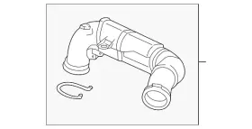 13718675263 Bmw Genuine Resonator And Pipe