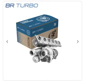 18539880004rs Bmw Borgwarner Turbocharger E70 X5 N55