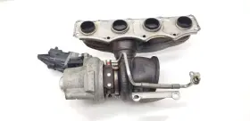 4947714010 Bmw 13-15 X1 3 Turbo Turbocharger Manifold Assembly Used Oem 70k