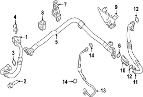 64-50-5-a06-b56 Bmw Genuine Line Valve