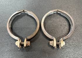 Bmw 762050802 F80 F82 F83 F87 M3 M4 M2 S55 Engine Turbo Exhaust V Band Clamp Set 36k