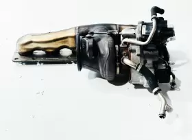 7643115 Bmw 14-16 Oem F22 F30 F32 F36 F10 X5 X6 Turbo Charger With Manifold N55 Ewg