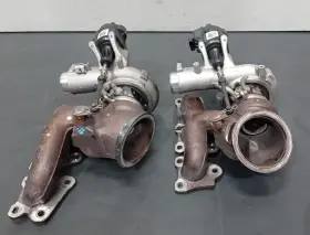7849651 Bmw Oem F80 F82 F83 M4 Left Right Turbo Turbocharger S55 Engine Pair Ewg 19k