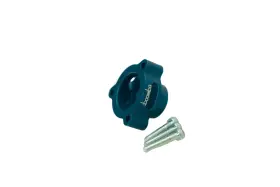 Boomba Racing 059000010300 For Chevy / Gmc 2.7t Blow Off Valve Adapter Blue Anodize