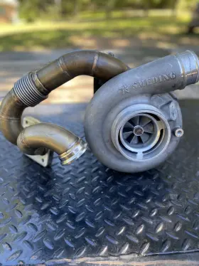 13009097008 Borg Warner S364.5sxe Turbo And T4 Up-pipes For 11-14 6.7 Powerstroke