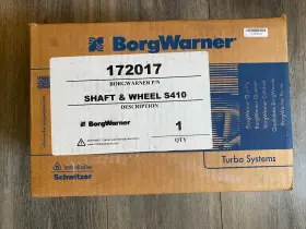 172017 Borgwarner Genuine Shaft And Wheel Assembly For S410 - New / Sealed Nos