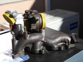 Borgwarner 53039880207-xr1 Used Turbo Cr170 Hybrid Turbocharger Cbea Cjaa 2.0 Tdi