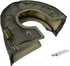 Ptannt4 Bstflex Carbon Fiber T4 Turbo Blanket Heat Shield Charger Cover Wrap For