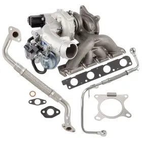 40-80269ol Buyautoparts For Audi Vw 2.0t Bpy Borgwarner Turbo Kit With Turbocharger Gaskets Oil Line Gap