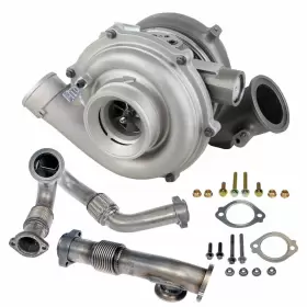 40-80799uk Buyautoparts For Ford F250 F350 F450 F550 6.0l Powerstroke Garrett Turbo Charge Pipe Kit Dac