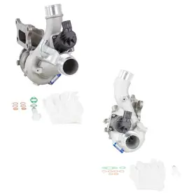40-847128z Buyautoparts For Infiniti Q50 Q60 Twin Turbo Turbochargers Set With Actuators Gap