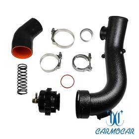 Carmocarshop Aite90 For Bmw E88 E90 E92 N54 335i 135i Air Intake Turbo Charge Hard Pipe Kit 50mm Bov