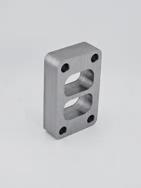 Cfs-t3div-inlet100 Cfs T3 Divided Spacer 1.00 Inch Inlet Riser Turbo Flange Hx30 Hx35 Garrett Borg 5.9l Usa