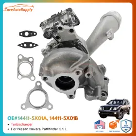 14411-5x01a Coreautosup 53039900338 Bv45 Turbocharger For Nissan Navara Pathfinder 2.5 L 530398800210 Us