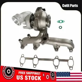 5439-970-0048 Cotit Parts Bv39 Hi-perf Turboturbocharger For 2005-2006 Vw Jetta Tdi Brm Engine 1.9l