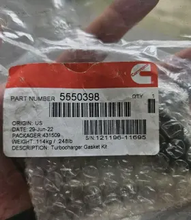 5550398 Cummins Vgt Actuator Installation Kit Oem Nos Free Shipping
