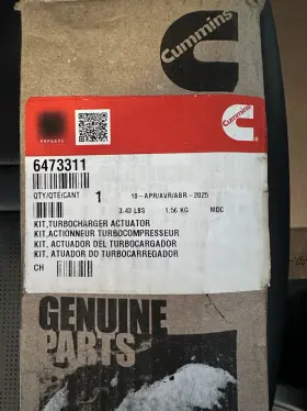 6473311 Cummins Turbocharger Actuator Epa24 6.7 Isb/qsb