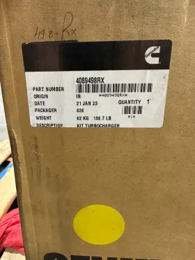 4089498rx Cummins Recon Turbocharger