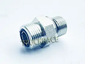 3331873 Dcec Cummins Connectors Joints Male Union Tube Turbo Oil Feed Line For 15l Isx Qsx 15