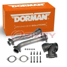 Sx-1072 Dorman - Oe Solutions Turbocharger Up Pipe Kit For 1999-2003 Ford F-350 Super Duty 7.3l V8 Zx