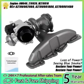 2700901480 Dus Turbocharger For Mercedes Benz Gla250 Cla250 A250 B250 Infiniti Qx30 M270910